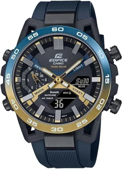 Pre-owned Casio Edifice Sospensione Ecb-2000ynp-1ajf Nighttime Drive Solar Men Watch 2024