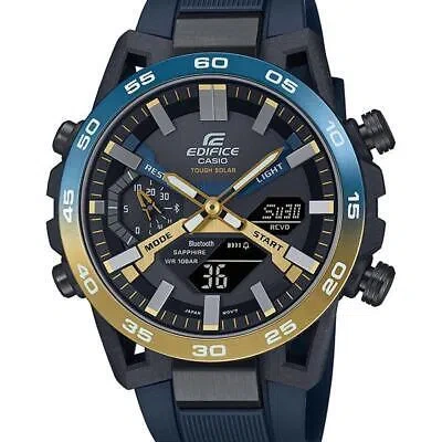 Pre-owned Casio Edifice Sospensione Ecb-2000ynp-1ajf Nighttime Drive Solar Men Watch 2024