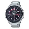 Casio Edifice Stainless Steel Strap Mens Black Analog/digital Combo