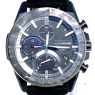 Pre-owned Casio Edifice Stainless Steel Wristwatch () In Blue