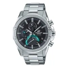 Casio Edifice Waterproof Sapphire Crystal Sports Limited Edition Solar Powered Mens Blue Analog In Silver