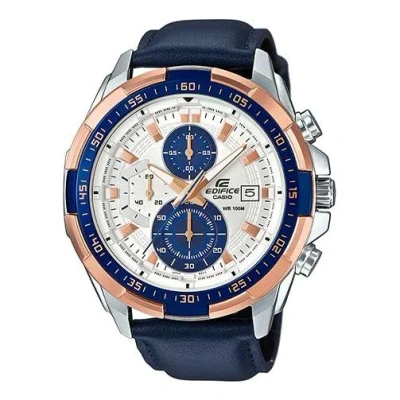 Casio Edifice Waterproof Sports Shockproof Mens Blue Analog