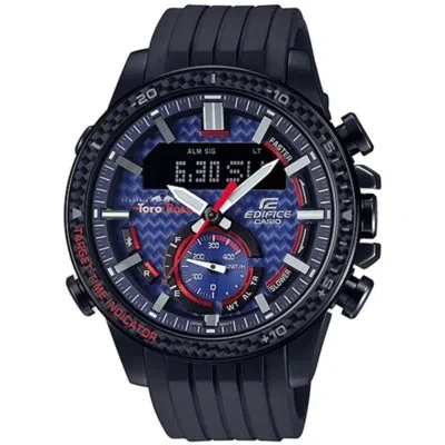 Pre-owned Casio Edifice X Scuderia Toro Rosso 2018 Limited Men's Watch Ecb-800tr-2a