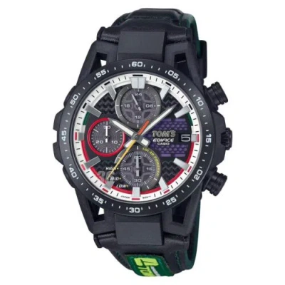 Pre-owned Casio Edifice X Tom's Toyota Efs-s641tms-1a Motorsports Limited Edition Watch