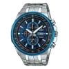 Casio Edificeseries Men'ses Mens Blue Analog In Metallic