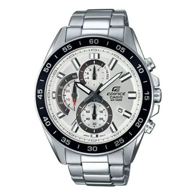 Casio Edificeseries Men'ses Mens Silver Analog In Metallic