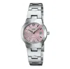 Casio Enticer Business Metallic Minimalistic Quartz Watch Sakura Pinkred Analog