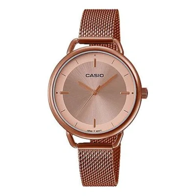 Casio Enticer Series Wrist Rose-gold Quartz Waterproof Rose Gold Analog