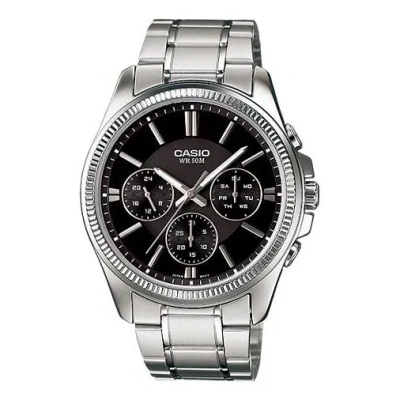 CASIO CASIO ENTICERSERIES ES BLACK DIAL BLACK ANALOG