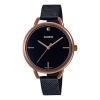 Casio Enticerseries Es Quartz Waterproof Black Analog