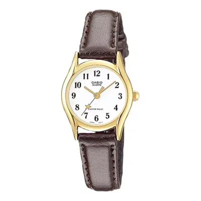 Casio Female Dress Japan / South Korea Fashion Brown Analog