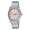 Casio Female Dress Japan / South Korea Fashion Waterproof Pink Analog In Metallic