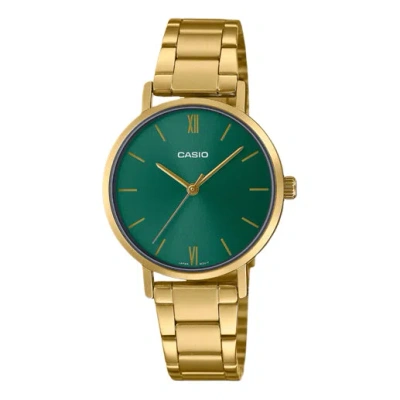 Casio Female Vintage Japan / South Korea Fashion Analog In Gold