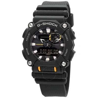 Casio G-shock Alarm World Time Quartz Analog-digital Black Dial Men's Watch Ga-900-1a