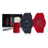Casio G-shock Analog 'black & Red'