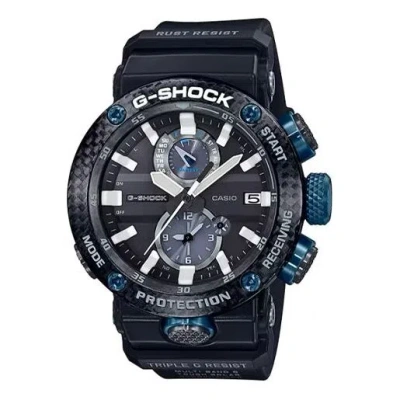Casio G-shock Analog 'black Navy' In Blue