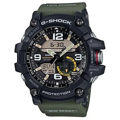 Pre-owned Casio G-shock Analog-digital Black Dial Men's Watch-gg-1000-1a3dr (g662)