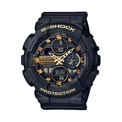 Pre-owned Casio G-shock Analog-digital Black Dial Women Gma-s140m-1adr (g1060)