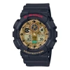 Casio G-shock Analog-digital 'black Gold' In Blue