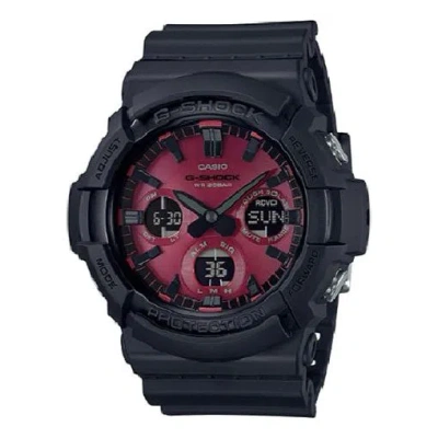 CASIO CASIO G-SHOCK ANALOG-DIGITAL 'BLACK RED'