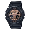 Casio G-shock Analog-digital 'black Rose' In Blue