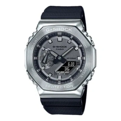 Casio G-shock Analog-digital 'black Silver'
