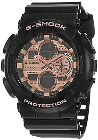 Pre-owned Casio G-shock Analog-digital Brown Dial Men's Watch-ga-140gb-1a2dr (g1022)