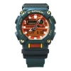 Casio G-shock Analog-digital 'green' In Black