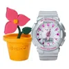 Casio G-shock Analog-digital 'grey' In Metallic