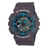 Casio G-shock Analog-digital 'grey' In Blue