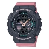Casio G-shock Analog-digital 'pink' In Black