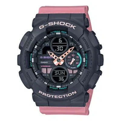 Casio G-shock Analog-digital 'pink' In Black