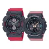 Casio G-shock Analog-digital 'red' In Black
