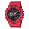 Casio G-shock Analog-digital 'red' In Pink