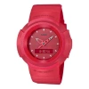 Casio G-shock Analog-digital 'red' In Pink