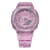 Casio G-shock Analog-digital 'translucent Purple'