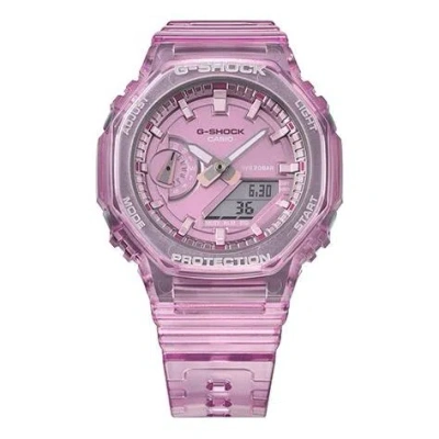 Casio G-shock Analog-digital 'translucent Purple'