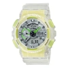Casio G-shock Analog-digital 'translucent Yellow' In White