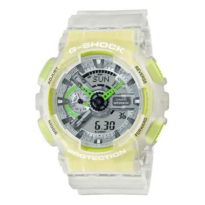 Casio G-shock Analog-digital 'translucent Yellow' In White