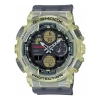 Casio G-shock Analog-digital 'transparent Black' In Gray