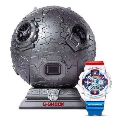 Casio G-shock Analog-digital 'white' In Multi