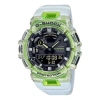 Casio G-shock Analog-digital 'white Green' In Neutral