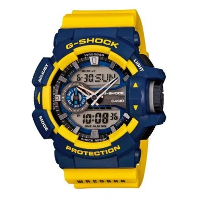 Casio G-shock Analog-digital 'yellow Navy' In Multi