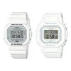 Casio G-shock & Baby-g Set 'white'