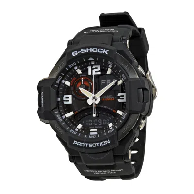 Casio G-shock Aviation Black Resin Men's Watch Ga1000-1acr In Black / Digital