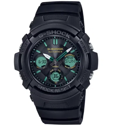 Pre-owned Casio G-shock Awg-m100rc-1ajf Tough Watch Japan Domestic Version
