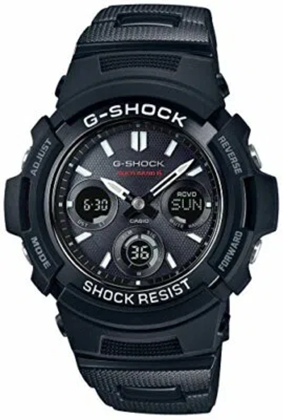 Pre-owned Casio G-shock Awg-m100sbc-1ajf Tough Solar Atomic Radio Watch From Japan