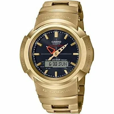Pre-owned Casio G-shock Awm-500gd-9ajf Gold Men's Watch In Box