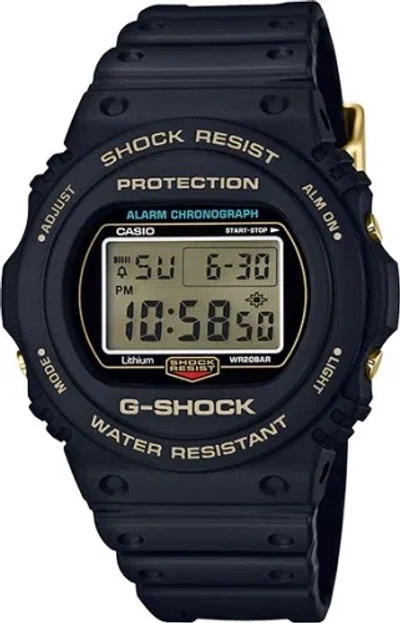 Pre-owned Casio G-shock 35th Anniversary Gold Series Limited Edition Dw-5735d-1b