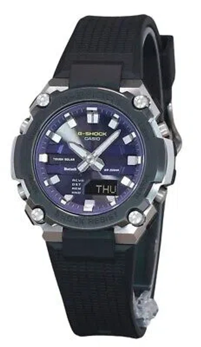 Pre-owned Casio G-shock Blue Dial Solar Sports 200m Men's Watch Gst-b600a-1a6